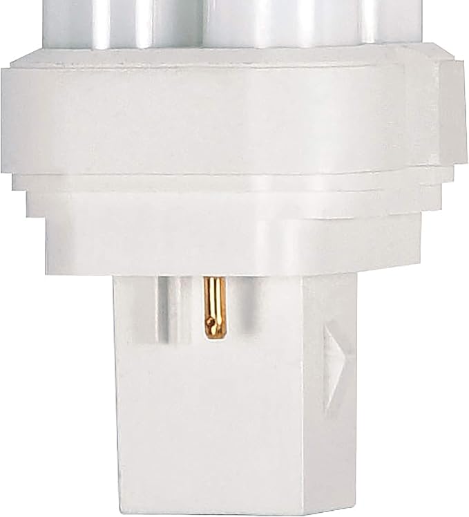 Satco S6020 2700K 22-Watt GX32D-2 Base T5 Quad 2-Pin Tube for Magnetic Ballasts, White