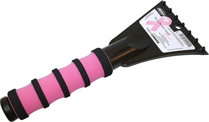 Mallory 994-PKUS Pink Snow Tools 10" Ice Scraper