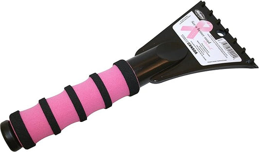 Mallory 994-PKUS Pink Snow Tools 10" Ice Scraper