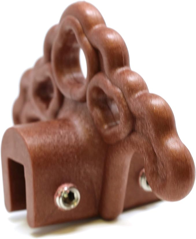 Plastic Roof Ice Guard Snow Guard Snow Stops for Standing Seam Metal Roofing - Multi-Color/Multi-Pack Listing (20, Bronze)