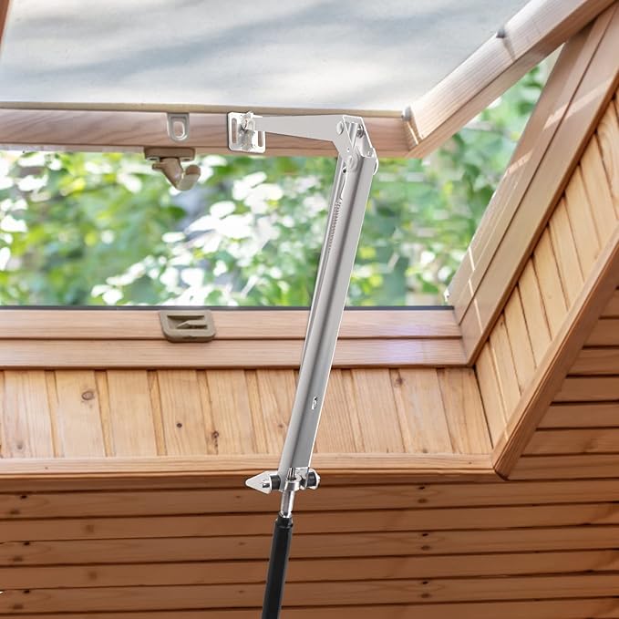 Greenhouse Vent Automatic Opener, Solar Heat Sensitive Roof Vent Opening Kits, Auto Ventilation Window Opener Agriculture Greenhouse Accessories Lifts 15 Lbs