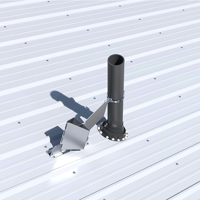 Kuma Snow Destroyer for Vents. USA Made. Universal Fit. Lifetime Protection for 2-5" Pipes and Satellite Dishes