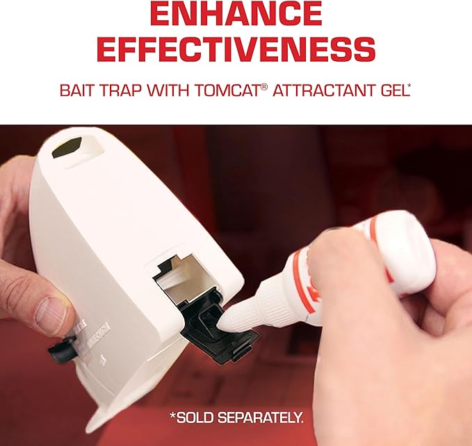 Tomcat Kill & Contain Mouse Trap, Never See a Dead Rodent Again, 2 Traps