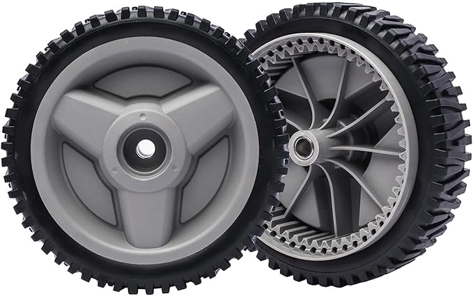 2 Pack Front Drive Wheels for Husqvarna AYP Craftsman 532401274 Replaces 401274 401274X460 532411081 8" x 1-3/4"