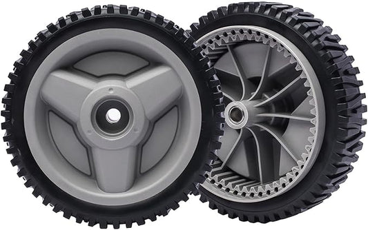 2 Pack Front Drive Wheels for Husqvarna AYP Craftsman 532401274 Replaces 401274 401274X460 532411081 8" x 1-3/4"