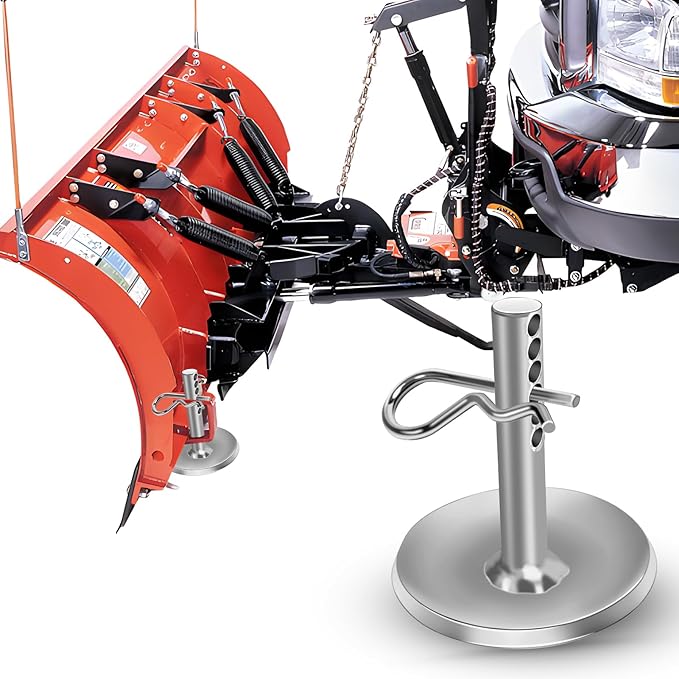 2-Pack Replacement Snow Plow Skid Shoes,Quick Release Adjustable Pin Lock Plow Skid Feet Replacement Compatible with 2014-2020 Polaris RZR 2205071 2208864