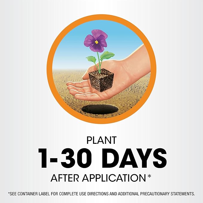 Roundup Poison Ivy Plus Tough Brush Killer₂ with Comfort Wand, Visible Results in Hours, 1 gal.