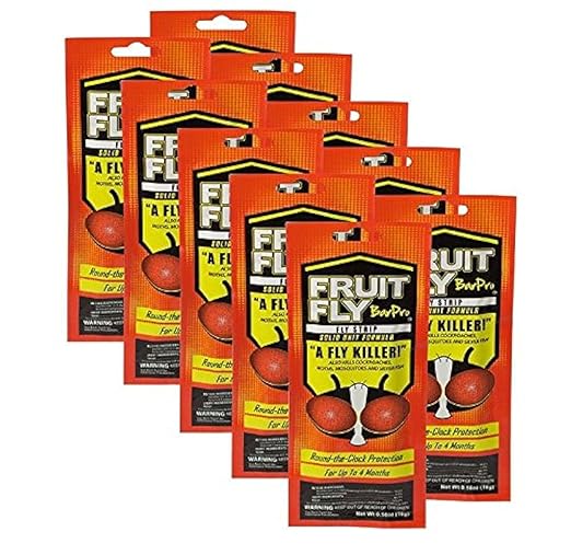 Fruit Fly BarPro – Vapor-Activated Insect Control Strip – Better Than Fruit Fly Traps – Kills Flies, Gnats, Roaches, Mosquitoes, and More – Odorless, 4 Month Protection