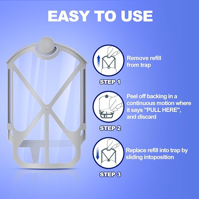 Bigear Upgraded High-Stick Refill Cartridge Kit Compatible with ZEVO Plug-in Light Refill M364 M364A and Max, Replacement Refill for Plug-in Light M364 and Max, 100% Fit 4 Pack