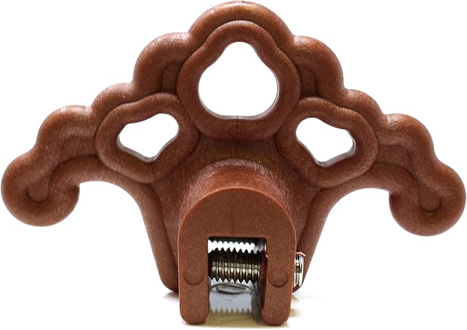 Plastic Roof Ice Guard Snow Guard Snow Stops for Standing Seam Metal Roofing - Multi-Color/Multi-Pack Listing (50, Bronze)