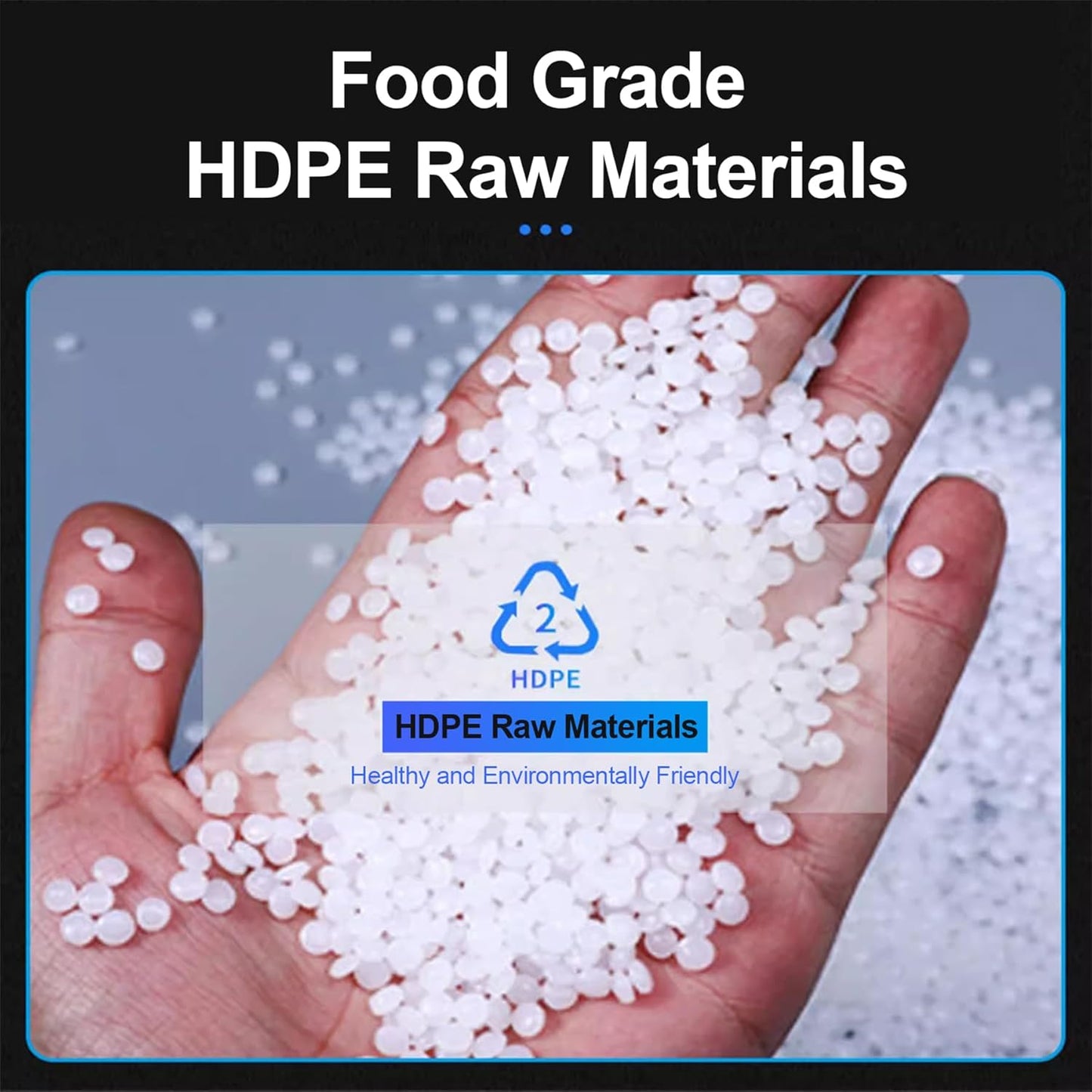 Large Capacity Water Container with Spigot Hose, Portable Water Storage Tank 52.8 Gallon No Leakage Camping Water Carrier for Emergency Vehicle Car Outdoor Hiking Picnic(Size:80L/21.1Gal)