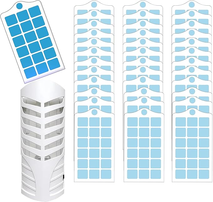 36 Pack Refills-VF02,Replacement Sticky Glue Boards for VF02,Indoor Plug in Refill Cards,Safer-Home Indoor,Plug in(Pack of 36 Refills)
