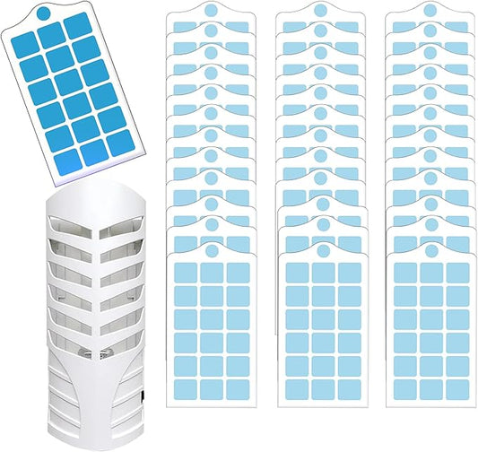 36 Pack Refills-VF02,Replacement Sticky Glue Boards for VF02,Indoor Plug in Refill Cards,Safer-Home Indoor,Plug in(Pack of 36 Refills)