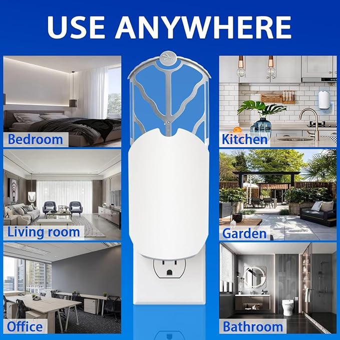 BAIMNOCM 33 Pack Refills Cartridge Compatible with Zevo Flying Insect Trap Refill M364 M364A and Max,White