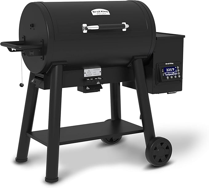 Broil King 494051 Crown Pellet 500 Pellet Grill, Black