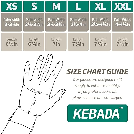 Kebada W1 Work Gloves for Men and Women, PU Coated Safety Gloves with Grip, Touchscreen, Ideal for Warehouse Package Handling, Construction, Gardening, Green XX-Large