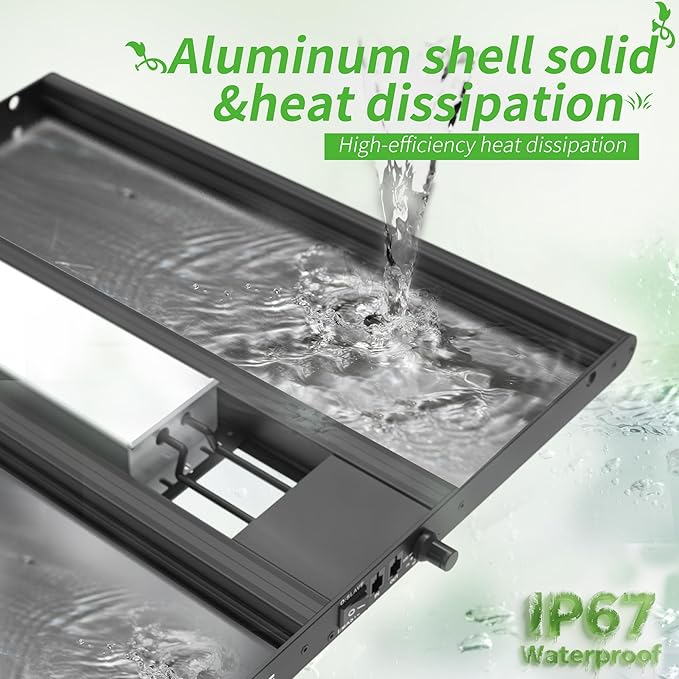 FARMLITE Grow Light for Indoor Plants Quantum Board Grow Light Full Spectrum Led Grow Lights Growing Lamp Daisy Chain Dimmable (200Watts)