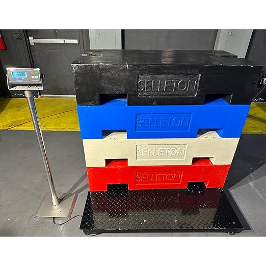 SellEton SL-700-2x3-NN (24" x 36") 2' x 3' Industrial Floor Scale with Capacity of 2,500 lbs x 0.5 lb