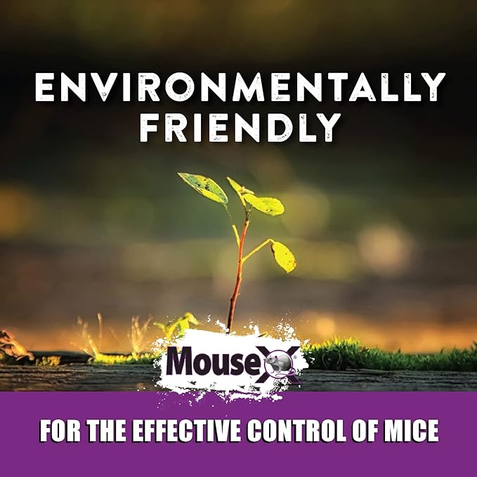 MouseX Throw Packs- for All Species of Rats Mice Safe Around Pets