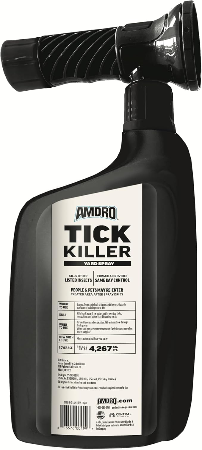 Amdro Tick Killer Yard Spray RTS 32 Ounces