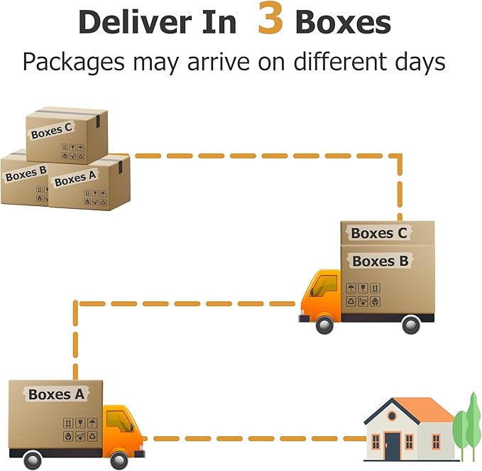 HOOOWOOO Outdoor Sectional Patio Furniture Set,7 Pieces Wicker Conversation Sets,Extra Deep Out Door Sofa Outside Furniture Couch with Ottoman,Beige