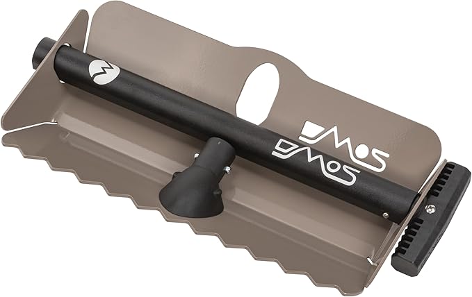 DMOS Stealth Shovel - Lightweight, Heavy-Duty Aluminum Sand & Snow Shovel with Extendable & Collapsible Handle for Camping, Overlanding, Survival, & Off-Road Use - Flat Dark Earth - Regular