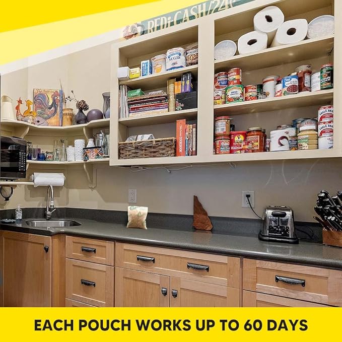 Rodent Repellent Pouches, Mice Repellent Indoor and Outdoor, Rat Repellent for House, Mouse Repellent, Outdoor Rat Deterrent, Extra-Strength 3 Months Protection, Naturally and Safely-8P