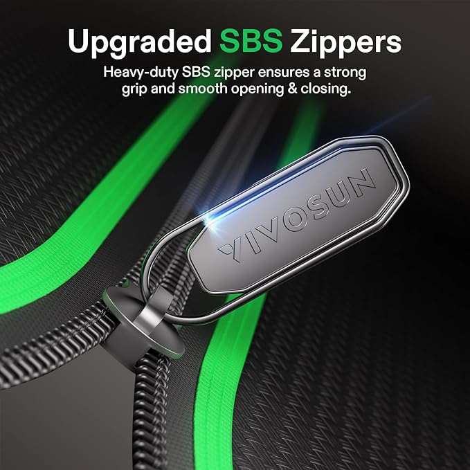 VIVOSUN P848 96"×48"×80" PRO Grow Tent, with Thick 1 inch Poles, Strengthened High Reflective Mylar Oxford Fabric, Extra Hanging Bars & High CFM Kit for Hydroponics Indoor Plant for AeroLight A200SE×4