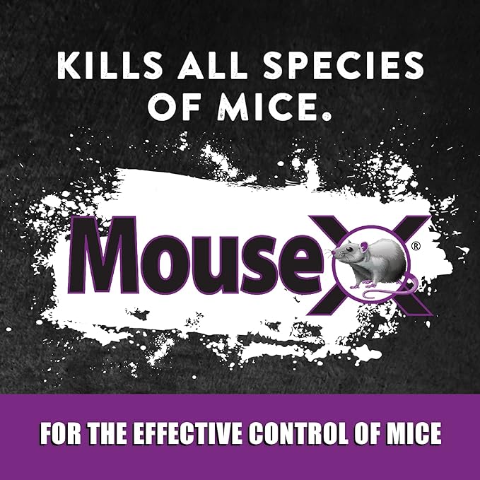 MouseX Throw Packs- for All Species of Rats Mice Safe Around Pets