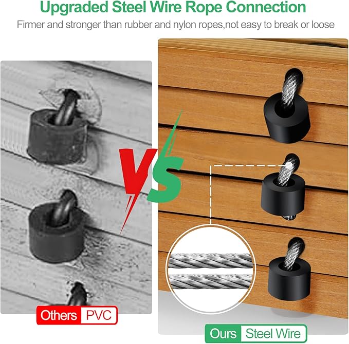 RELIANCER 6' Wooden Garden Pathway,Outdoor Roll Out Cedar Curved Walkway,Patio Path Decorative Garden Boardwalk Walkways,Weather-Resistant Roll Up Beach Wood Road Floor,Wedding Party Pathways