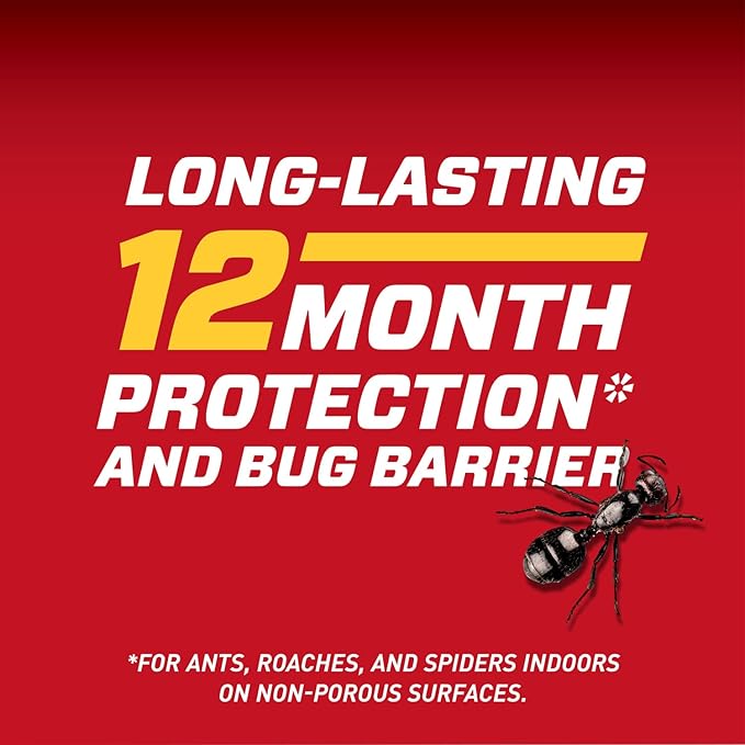 Ortho Home Defense Insect Killer for Indoor & Perimeter2 and Refill Bundle: Long Lasting Bug Barrier, Kills Ants, Roaches, Spiders, 1 gal.