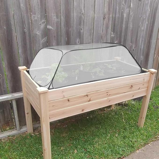 Garden Rows Plants Cover Pop Up Freeze Protection Greenhouse Accelerator Cover 45" x 21.6" x 16" Portable Mini Grow Plant Cover for Protecting Vegetables Fruits Plant Raised Garden Beds Vegetable Rows