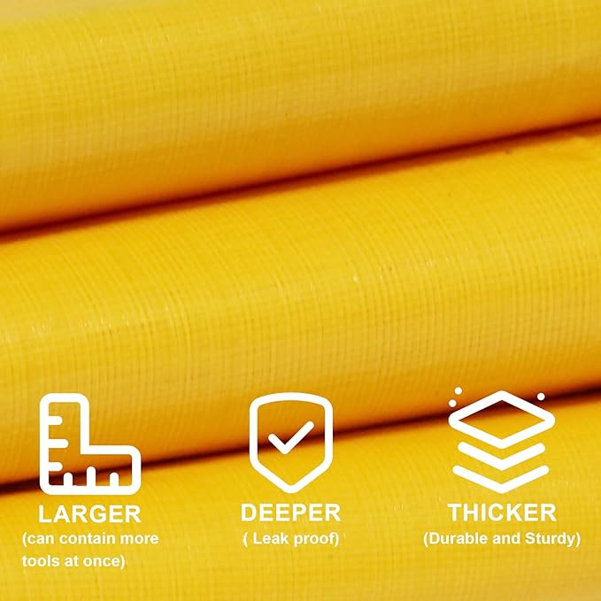 Azureblue Plant Repotting Mat for Indoor Plants Potting Soil, Foldable Waterproof Plant Repotting/Potting Tray, Portable Potting Mat Gardening Tray for House Plants (Small 26.8 X 26.8 (Orange))