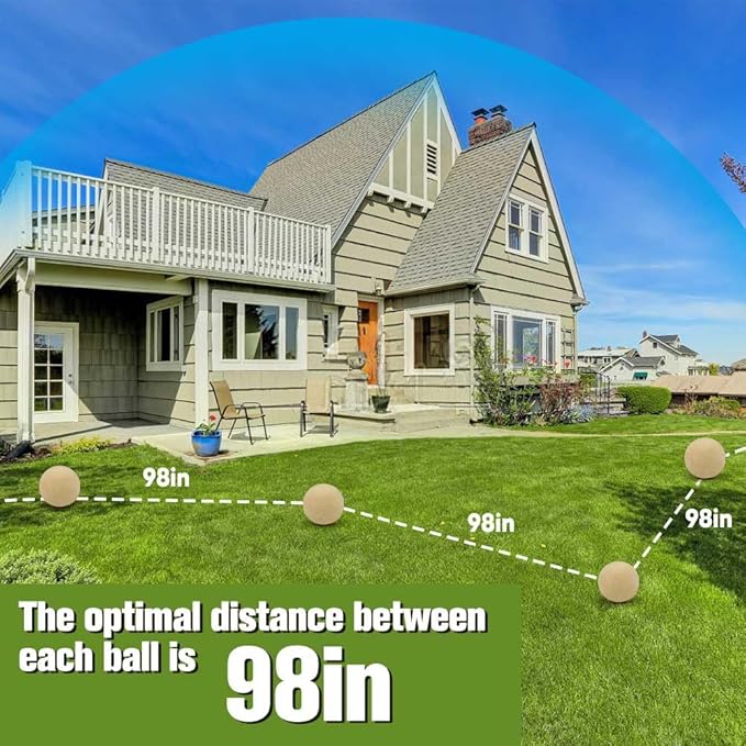 Mole Repellent for Lawns, Gopher Repellent Outdoor, Moles Control, Vole Repellant Groundhog Repellant for Your Lawn and Garden (1.5 Ounce (Pack of 8))