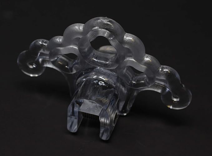 JSP Manufacturing Plastic Roof Ice Guard Snow Guard Snow Stops for Standing Seam Metal Roofing - Multi-Color/Multi-Pack Listing (1, Clear)