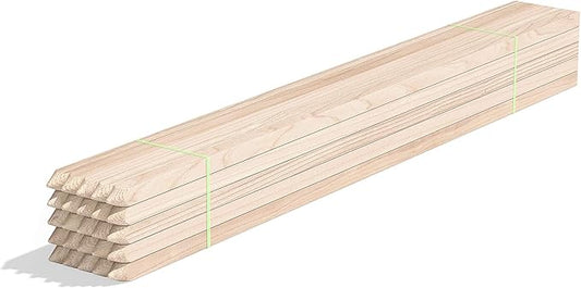 Greenes Fence 3 Ft. Wooden Garden and Sign Post Stakes (75-Pack)