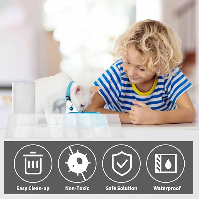 Qualirey 12 Pack Large Sticky Mouse Trap 24 Inch Sticky Rat Glue Roach Indoor Pest Control for Trapping Snakes Rats Spiders Roaches in Restaurant Kitchen House Supplies (Clear)