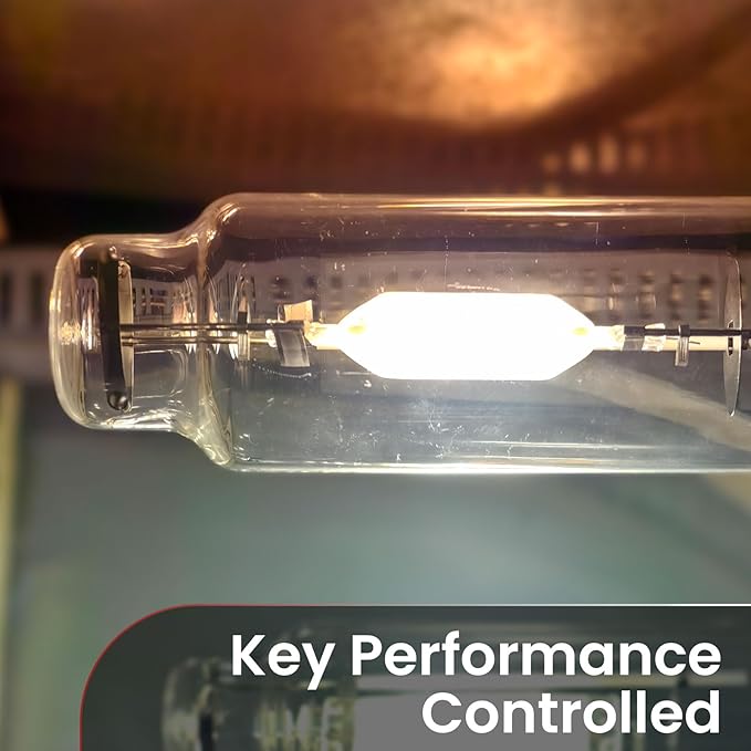 Metal Halide 1000W E39 6000K MH 1000 Watts Grow Light Bulb 1450μmol High PAR 95000 Lumens 40% Rich Blue and Violet Spectrums for Veg Growth Resin Boost Hydroponic Horticulture 2-Pack