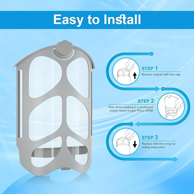 16 Pack Refill Cartridge Kit Compatible with ZevoM364, Replacement Cartridges Kit for Plug-in Light M364 (16 Refill Cartridges)