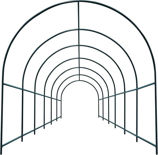 Strong Camel Greenhouse Replacement Frame for Larger Hot Garden House, Support Arch Frame Climbing Plants/Flowers/Vegetables (19.6'x 7'x 7.2')