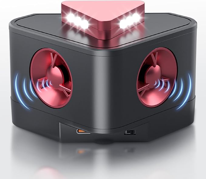 Newly Upgraded Chip-Ultrasonic Pest Repeller Indoor,Variable Frequency Rodent Repellent, Prevents Adaptation, Squirrel Repellent for House,Suitable for Attics,Garages,RVs,etc.