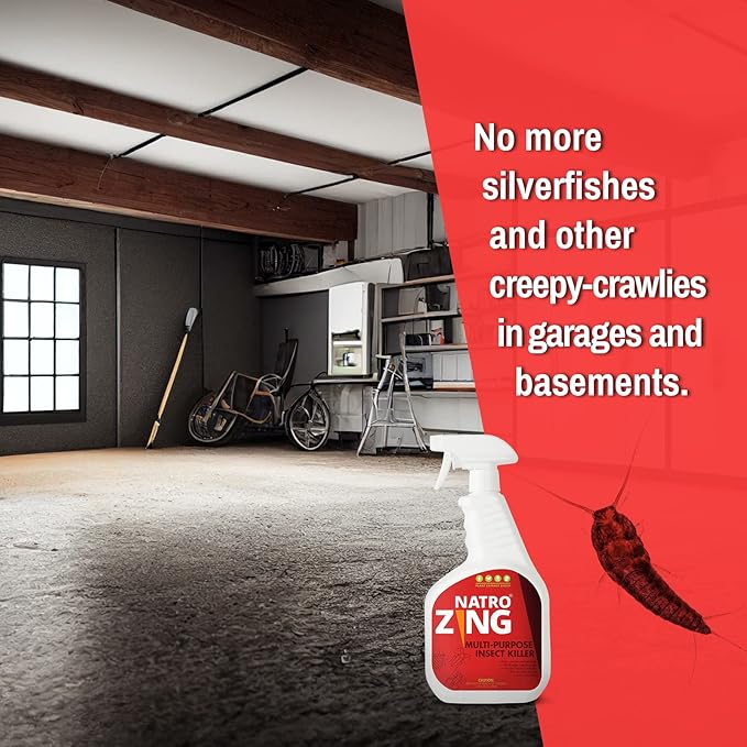 Multi-Purpose Insect Killer 11 OZ, Pest Control Spray Indoor, Kills & Repels Fruit Flies Gnats Moths Spiders for Home, Lasting Prevention, Plant Extract Based Non-Toxic, Child & Pet Safe