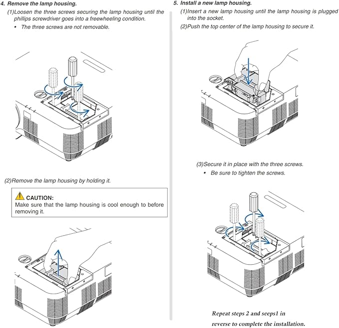 NP38LP Replacement Projector Lamp Bulb with Housing 330 watts for NEC NP-P452H NP-P452W Projector