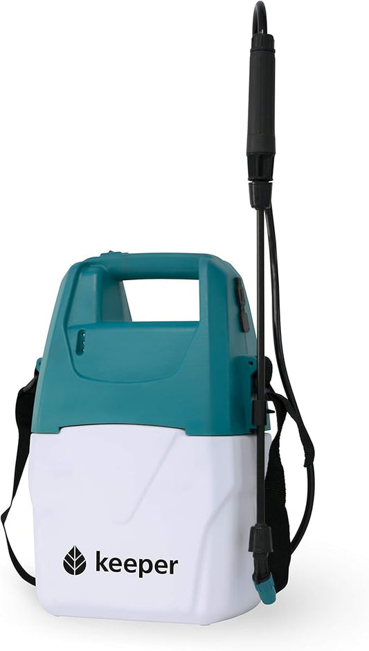 Battery-Operated Handheld Lawn and Garden Sprayer,Keeper Forest 5