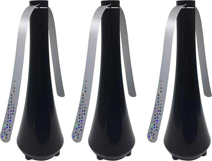 Fly Swatter for Outside or Inside Meal, Picnic Fan for Table Use, Fly Fans for Tables, Barbeque, Events, Battery Operated Food Spinning Fan