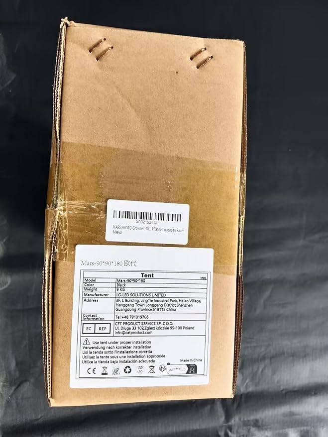 MARS HYDRO Grow Tent 90 x 90 x 180 cm, Indoor Grow Tent, Reflective Mylar Grow Tent, Hydroponics, Removable Base Tray, for Plants Growing Room