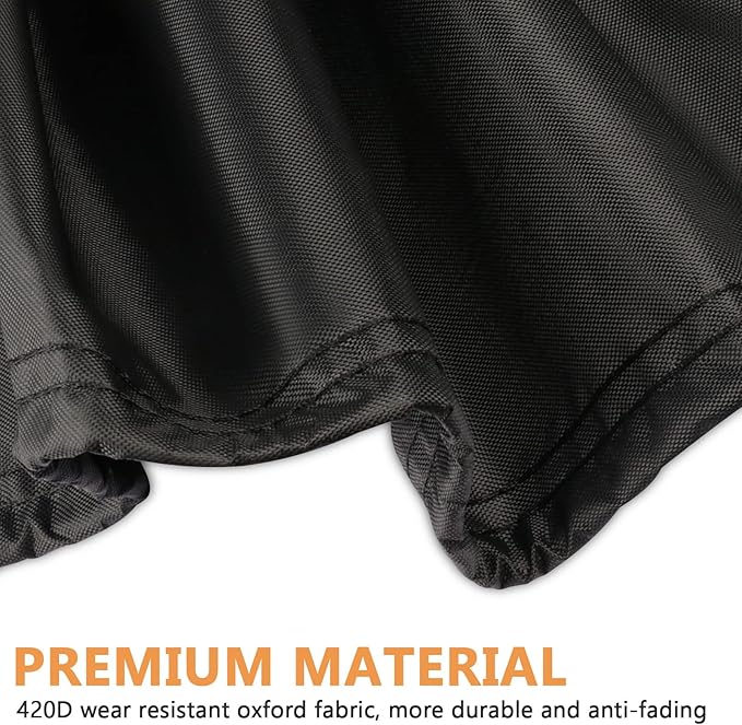 Outdoor Storage Cabinet Cover, 47" x 25.6" x 37.8",Waterproof& Dustproof Cover for Rubber maid Decorative Outside Organization, Protective Covers for Patio Storage Shed