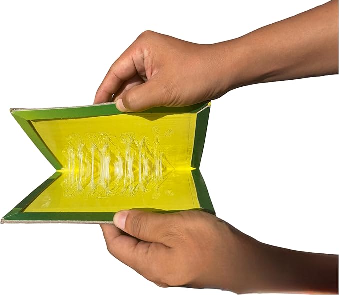 Mouse & Rat Glue Traps -12 Pack Large Strong Adhesive Pest Control Boards for Rodents, Cockroach, and Insects - Safe, Non-Toxic Sticky Traps for Home and Commercial Use (881, 12)