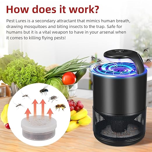 2025 Upgraded Octenol Pest Lures for Bug Zappers, 360-Day Lasting Lure Mosquito Attractant Bait Refill for Fly Traps, 12 Pack High Catch Rate Mosquito Attractant Indoor/Outdoor Traps