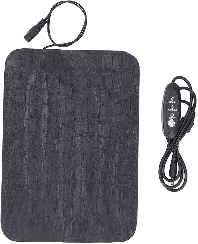 Seeding Heat Mat, Hydroponic Heating Pad with 3 Gear Temperature Adjustment, Heat Mat for Indoor Hydroponic Plant Germination (1522)